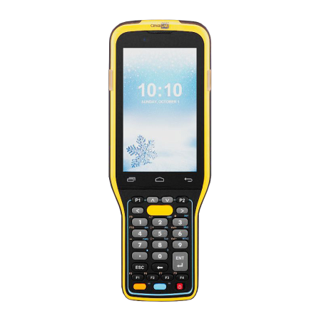 Терминал сбора данных CipherLAB RK95-X8-28K COLD (Android 12, NFC, Bluetooth, Wi-Fi,  двумерный дальнобойный считыватель - Zebra SE4850, GMS, в комплекте с кабелем SNAP-ON и БП, без камеры)